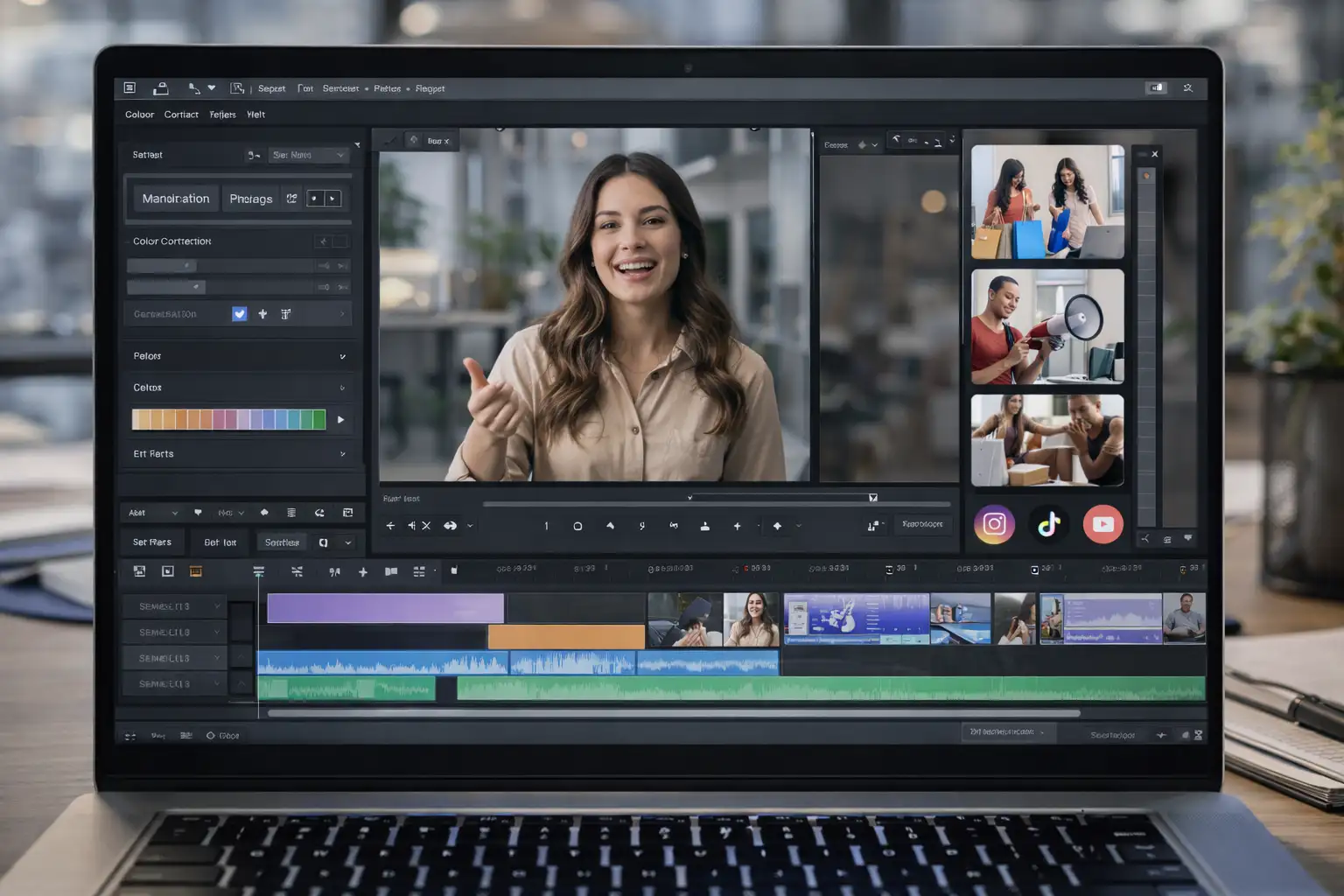 Producción audiovisual para redes